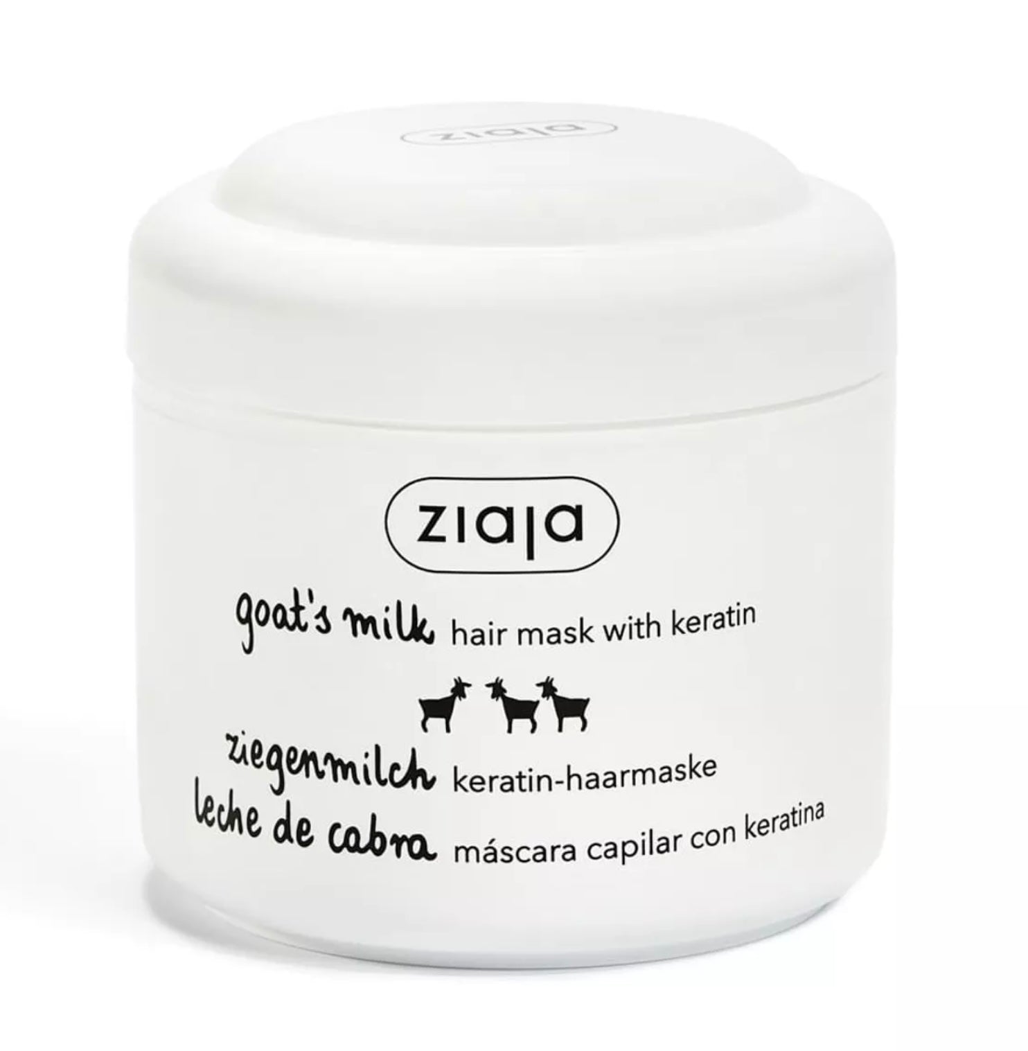 Masque à la kératine et lait de chèvre