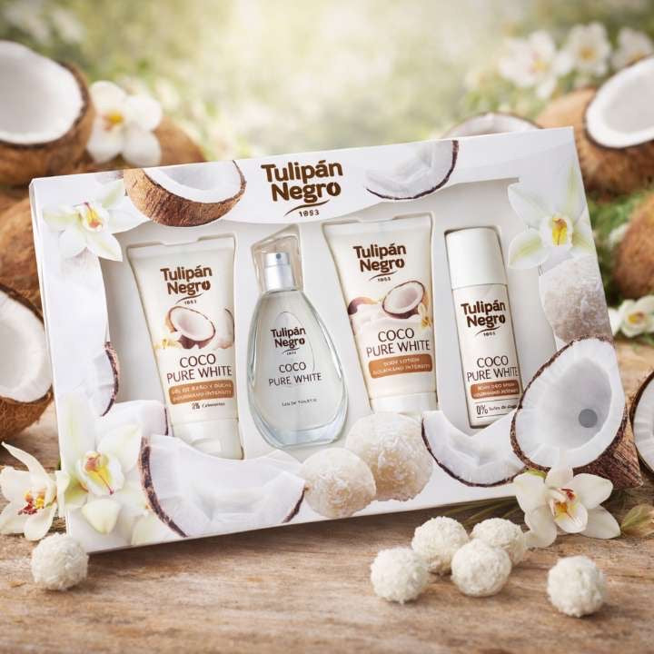 Coffret 4 pièces gourmand coco