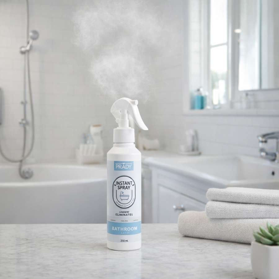 Spray d’ambiance maison et tissu pour salle de bain 220 ml