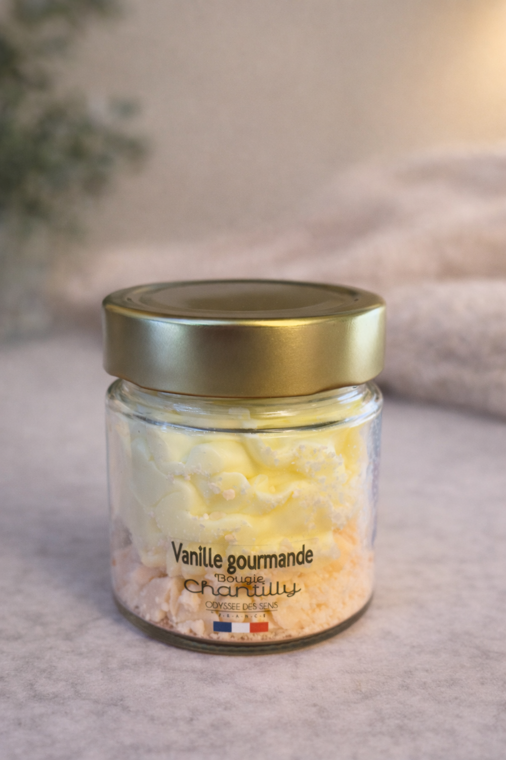 Bougies chantilly gourmande