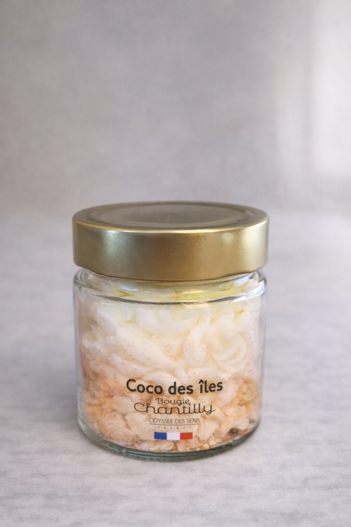 Bougies chantilly gourmande