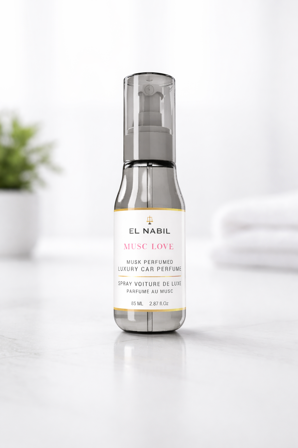 Musk love spray voiture 85 ml - El Nabil